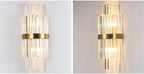 Aplica RFAN, Model 7821/2W, Textura Cristal, Metal, 2 X E14, Auriu