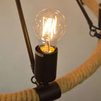 Pendul Rustic RFAN, Model 8456-8P, 8 X E27, Inaltime Reglabila
