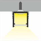 Profil LED Aplicat, 12 x 10, Lungime 2m, Aluminiu