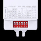 Senzor de Miscare Radar Microunde, 360 Grade, Alb