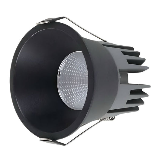 Spot COB LED RFAN, Model C582, Instalare Ascunsa, 3 Tipuri De Lumina, 10W, Negru