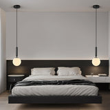 Pendul RFAN, Model ZM84, cu Abajur, 1 X E27, Inaltime Reglabila, Negru