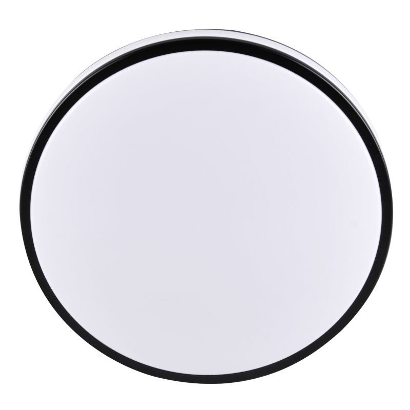 Plafoniera LED RFAN, Rotunda, CCT, 30W, 3 Tipuri De Lumina, Negru