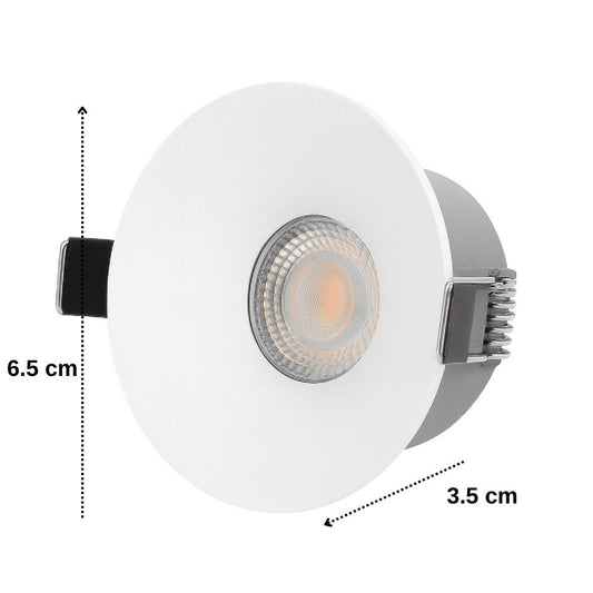 Spot COB LED RFAN, instalare ascunsa, Lumina Neutra, 4000K, 7W, Alb
