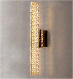 Aplica LED RFAN, Model B6818, Textura Cristal, 3 Tipuri De Lumina, 18W, Auriu
