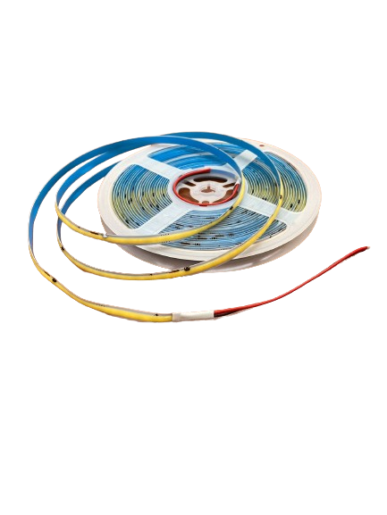 Banda LED COB, RFAN, 480 LED/m, Lumina Calda, 3000K, 10W/m, 10m/Rola, 220V