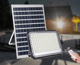 Proiector LED, Model ZS56-014, Rezistent La Apa IP65, Cu Panou Solar, 150W, Cu Telecomanda
