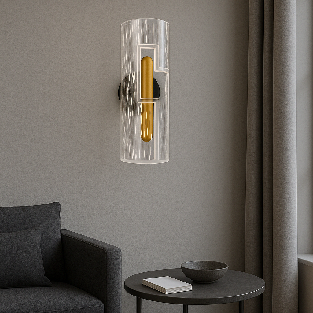 Aplica LED RFAN, Model R1927/240, Material Metal + Acrylic, 10W