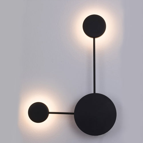 Aplica LED RFAN, Model B230727, Lumina Neutra, 20W, Negru