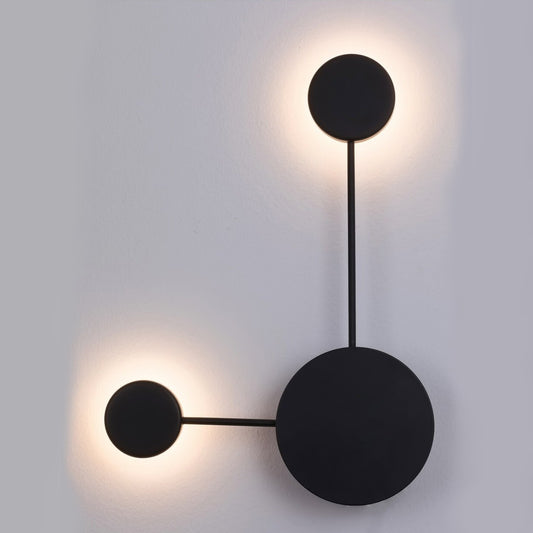 Aplica LED RFAN, Model B230727, Lumina Neutra, 20W, Negru