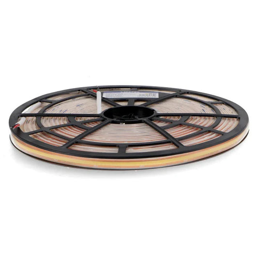 Banda LED COB RFAN, Lumina Calda, 2700K, 12W/m, 50m/Rola, 24V
