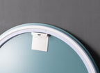 Oglinda LED Rotunda Premium 70×70 cm, Lumina Spate, 3 Tipuri de Lumina – Calda, Rece, Neutra