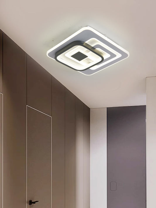 Aplica LED RFAN, Model 9350-240, 3 Tipuri De Lumina, 90W, Alb/Negru
