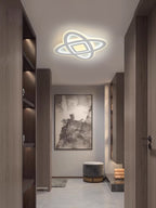 Lustra LED RFAN, Model 9233/400, Cu Telecomanda, 3 Tipuri De Lumina, Intensitate Reglabila, 152W, Alb