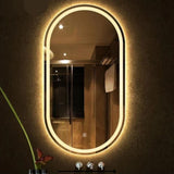 Oglinda Led si Touch cu Functie Dezaburire, 3 Tipuri de Lumina Smack, 50 X 80 cm