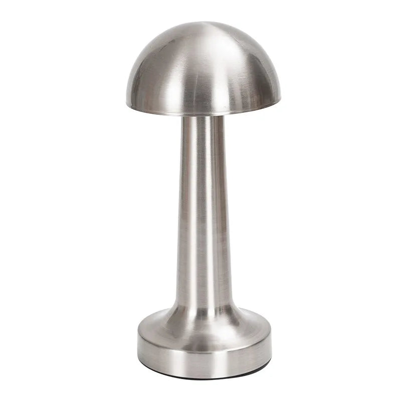 Lampa de masa cu control tactil, reincarcabila, 3 trepte lumina, design elegant, Argiuntiu