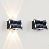 Aplica Exterior RFAN, Cu Panou Solar, Model 686020, IP65, Lumina Neutra, Negru