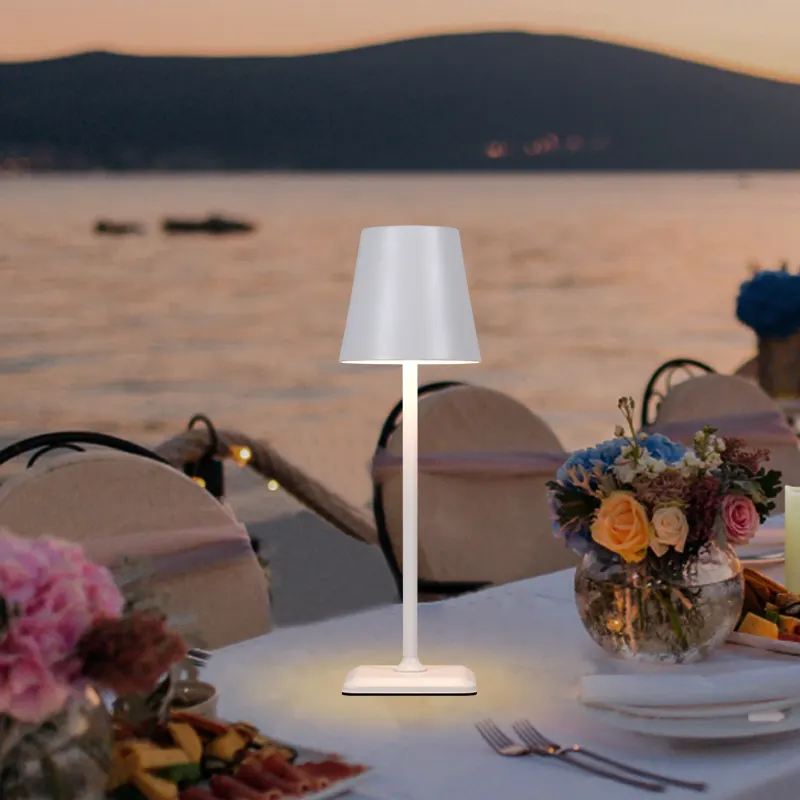 Lampa de masa RFAN, Touch, 3 Tipuri De Lumina, Incarcare USB