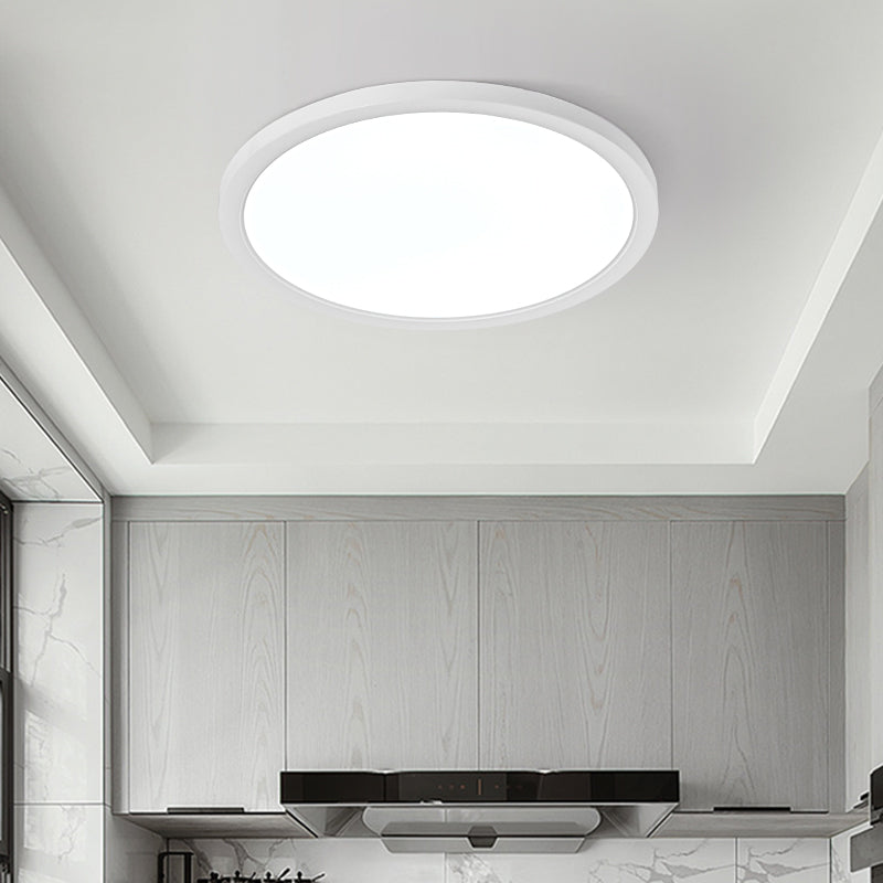 Plafoniera LED RFAN, Rotunda, Slim, 24W, 3 Tipuri De Lumina, Alb