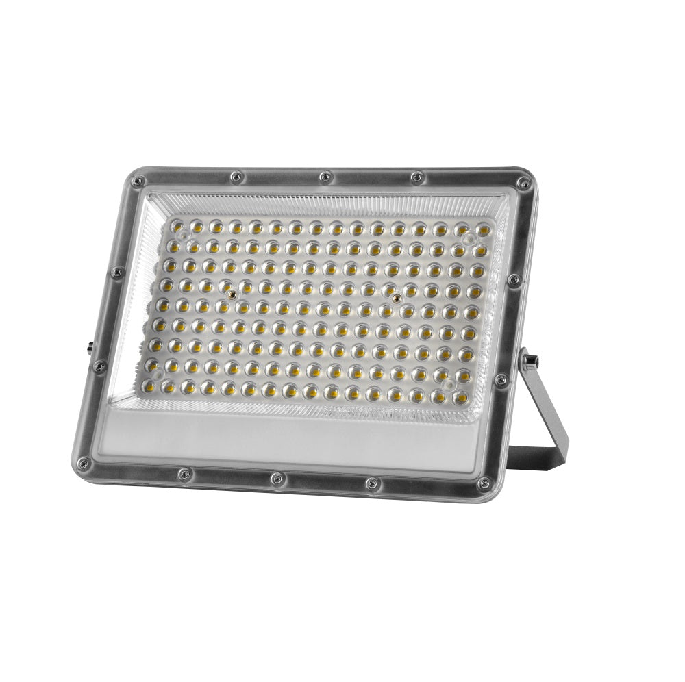 Proiector LED, Rezistent La Apa IP66, Lumina Rece, 220V, 100W, Gri
