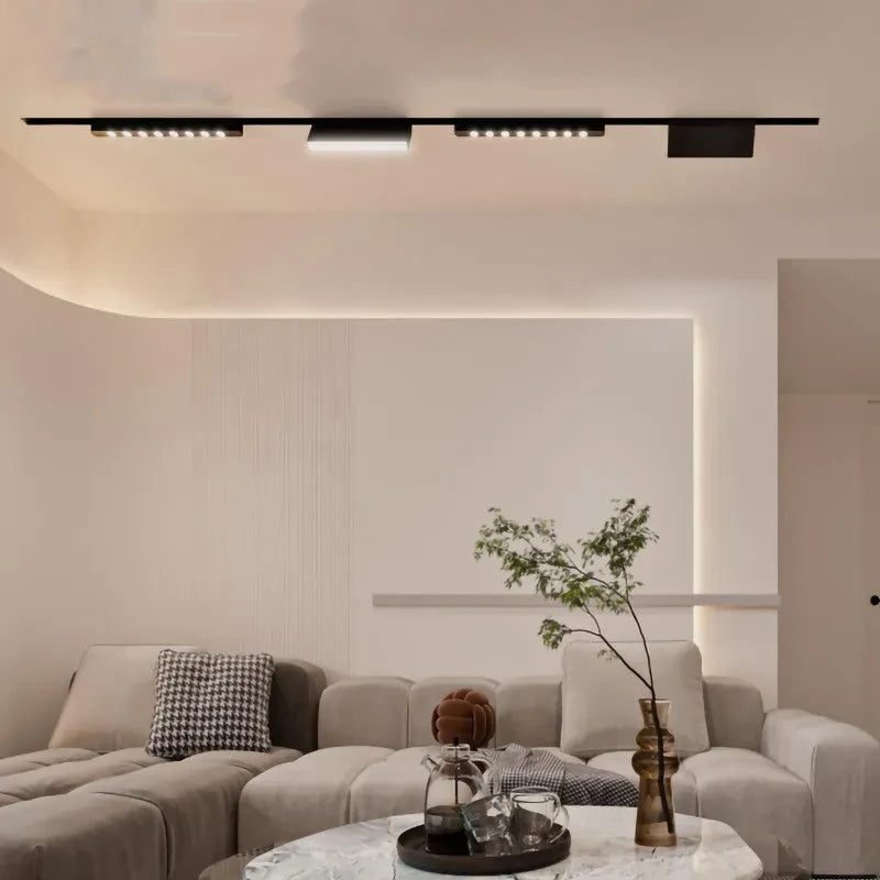 Grila LED, Sina Magnetica Aplicata, Lumina Neutra, 15W, Negru