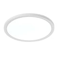 Plafoniera LED RFAN, Cu Telecomanda, Model R9186/400, Rotunda, Slim, 29W, 3 Tipuri De Lumina, Alb