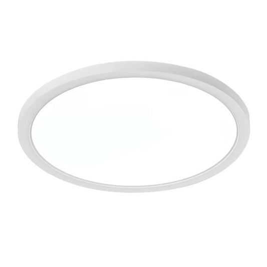 Plafoniera LED RFAN, Cu Telecomanda, Model R9186/400, Rotunda, Slim, 29W, 3 Tipuri De Lumina, Alb