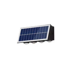 Aplica Exterior RFAN, Cu Panou Solar, Model 686030, IP65, Lumina Neutra, 8W, Negru