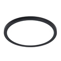 Plafoniera LED RFAN, Cu Telecomanda, Model R9186/400, Rotunda, Slim, 29W, 3 Tipuri De Lumina, Negru