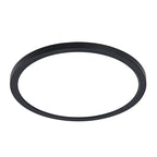 Plafoniera LED RFAN, Rotunda, Slim, 24W, 3 Tipuri De Lumina, Negru