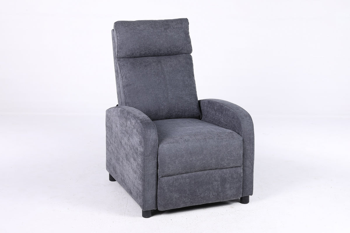 Fotoliu Recliner Premium, Confort Maxim, Design Elegant, Gri Inchis