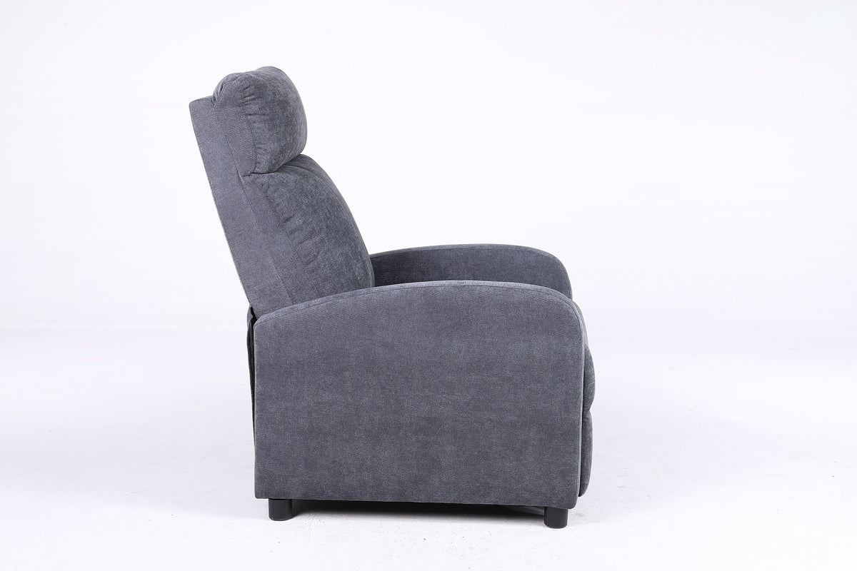 Fotoliu Recliner Premium, Confort Maxim, Design Elegant, Gri Inchis