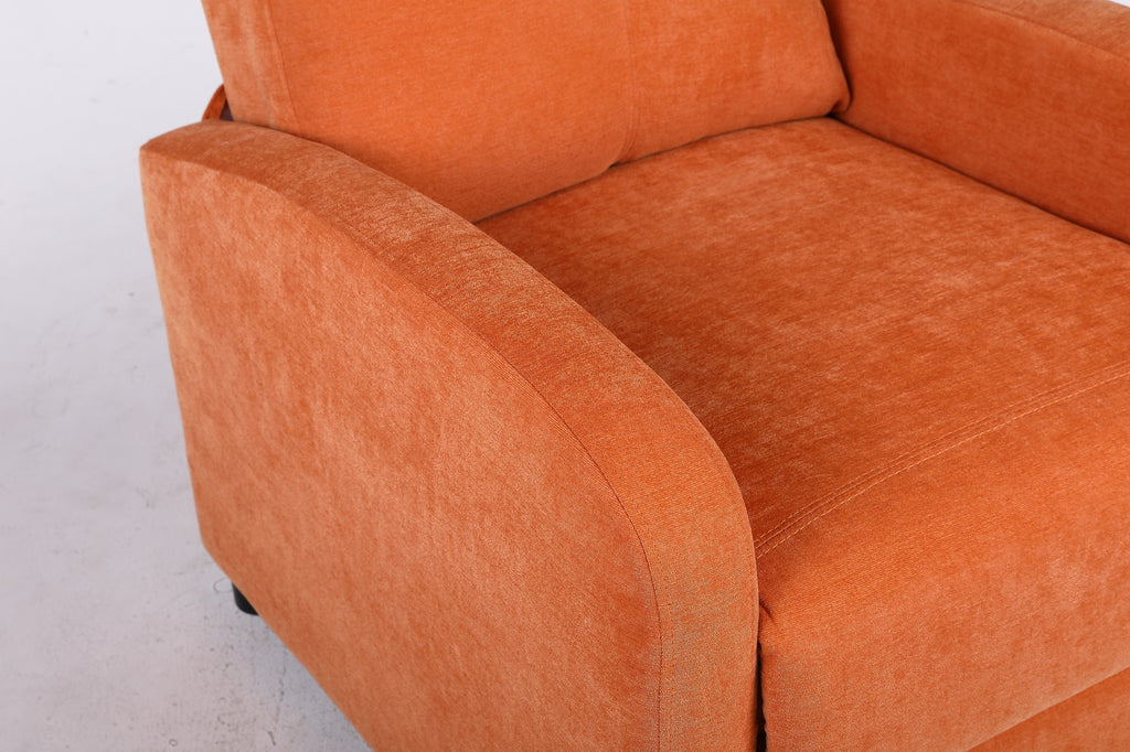 Fotoliu Recliner Premium, Confort Maxim, Design Elegant, Portocaliu