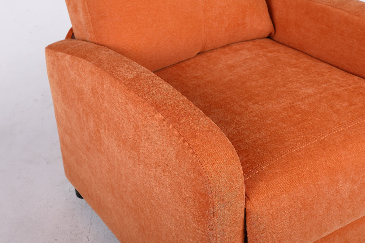 Fotoliu Recliner Premium, Confort Maxim, Design Elegant, Portocaliu