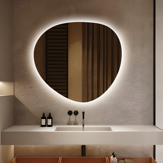 Oglinda LED, 80 X 73 Cm, Cu Functie Dezaburire, J192, Smack