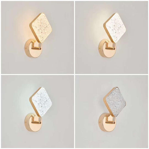 Aplica LED RFAN, Model J89/1, 3 Tipuri De Lumina, 16W, Auriu