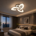 Lustra LED RFAN, Model K2558/3, cu Telecomanda, 3 Tipuri de Lumina, Intensitate Reglabila, 80W, Argintiu