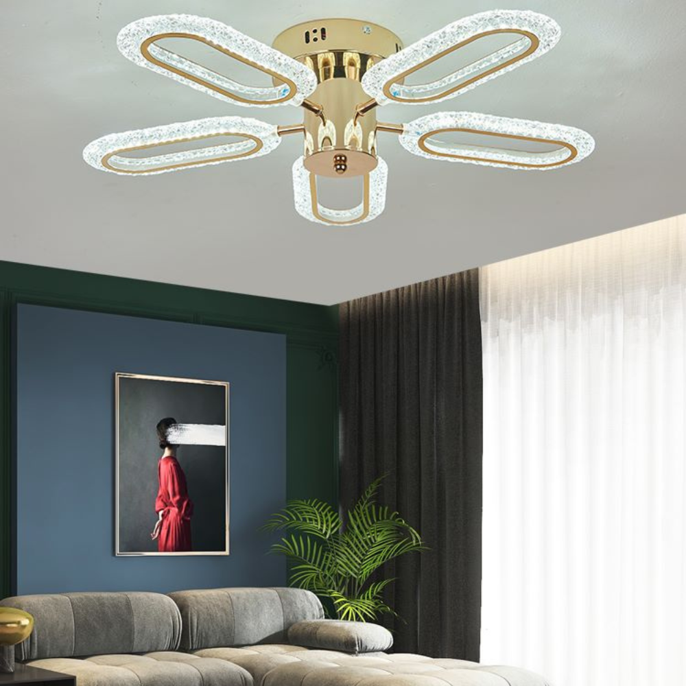 Lustra LED cu telecomanda