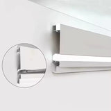 Profil LED Aplicat, Lungime 3m, Aluminiu, Alb