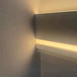 Profil LED Aplicat, Lungime 3m, Aluminiu, Alb