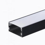 Profil LED Aplicat, 20 X 10 , Lungime 2m, Aluminiu, Negru