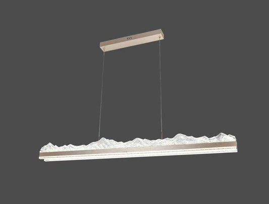 Pendul RFAN, Model R9190/1200A1, Cu Telecomanda, 3 Tipuri De Lumina, Inaltime Reglabila, 192W, Maro