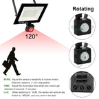 Proiector LED Cu Senzor De Miscare, Rezistent la Apa IP66, Lumina Rece, 220V, 30W