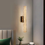 Aplica LED RFAN, Model B6818, Textura Cristal, 3 Tipuri De Lumina, 18W, Auriu