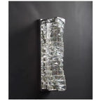 Aplica LED RFAN, Model B6620, Textura Cristal, 3 Tipuri De Lumina, 20W, Argintiu