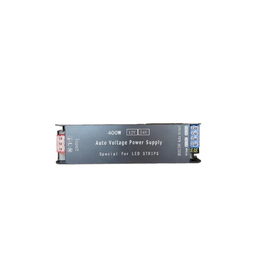 Transformator De Tensiune RFAN, Special Pentru Benzi LED, 400W, 12-24V, Auto-Comutare