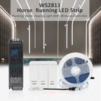 KIT Banda LED Digitala RFAN, Lumina Verde, 10m, 12W/M, 24V, Transformator 200W, Controler
