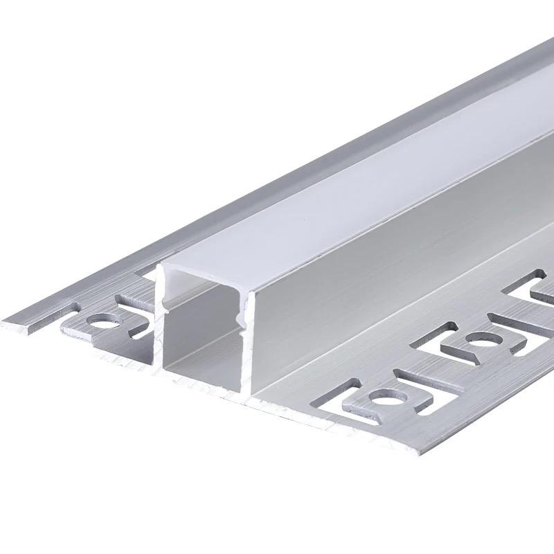Profil LED Incastrat, Sub Tencuiala, Lungime 3m, Latime 1.5 cm