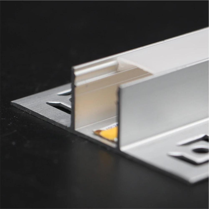 Profil LED Incastrat, Sub Tencuiala, Lungime 3m, Latime 1.5 cm