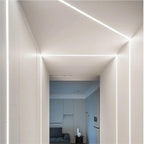 Profil LED Incastrat, Sub Tencuiala, Lungime 2m, Latime 1.3 cm